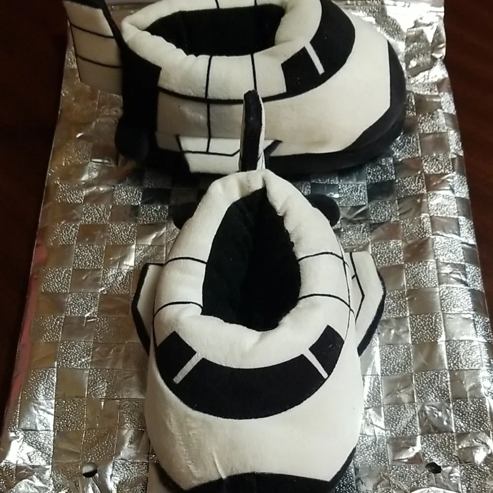 Tucker + Tate Space Shuttle Baby Slippers - Size 8 Months